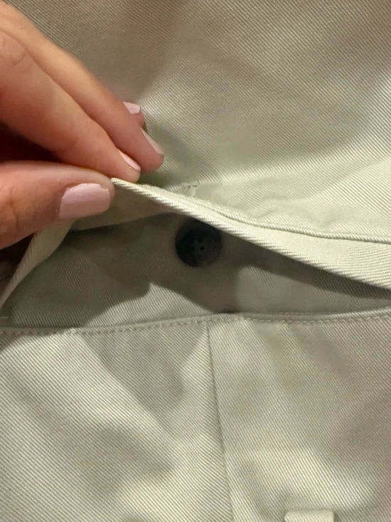 Brooks Brothers Advantage Chino Clark Pants Khaki W37 L30 Classic Fit - Picture 6 of 6